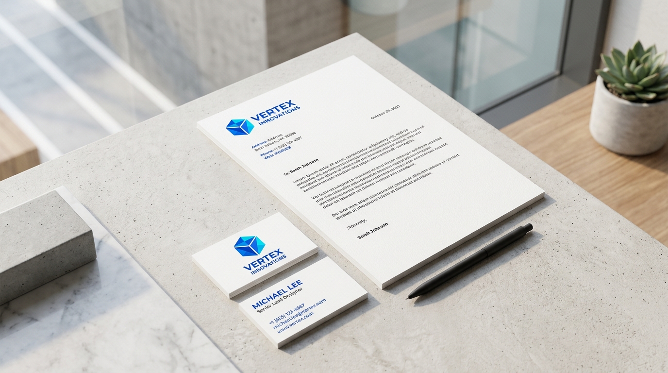 Vertex Innovations - Corporate Brand Identity